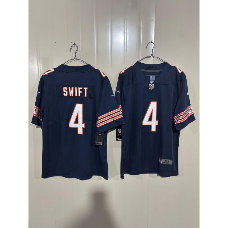 Chicago Bears NFL Team Jersey Short Sleeve Embroidered Premium Fan Apparel Men