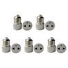 E26/E27 Bulb Base Screw Adapter EU/US Prong Outlet Plug Converter Polarized Light Bulb Socket Adapter Fit for 2/3 Prong Convert
