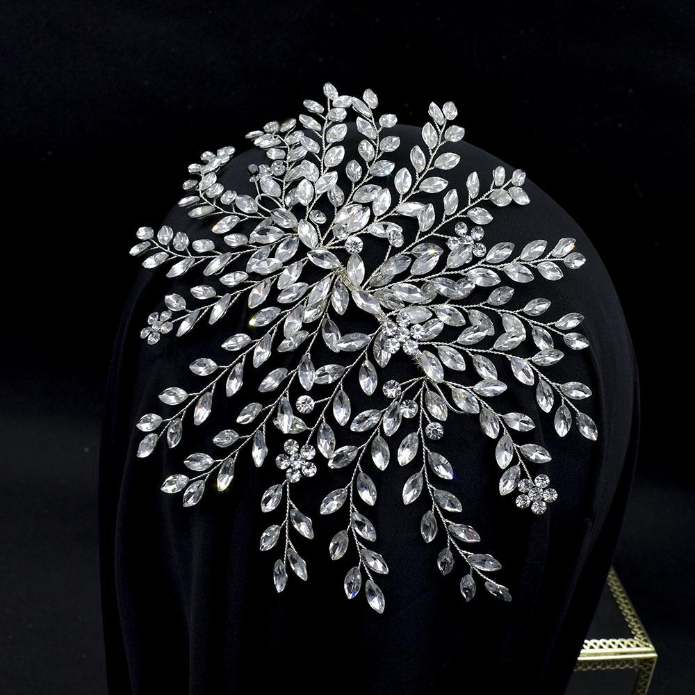 Europäischer und Amerikanischer Strass Braut Haarschmuck A422
