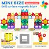 36/56/86 STÜCKE Magnetische Bausteine Konstruktionsset 3D Spielzeug Für 3+ Jahre Kinder Montessori Pädagogisches MINT Bausteine Spielzeug