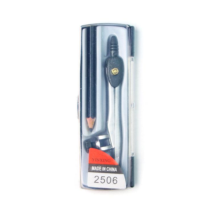 Student Compass Geometric Drawing Design Stainless Steel Office Stationery Exam Drawing Circle Tool Engineering Drawing Set
