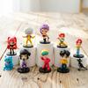 10 Stück PVC Zeichentrickfigur Statue inspiriert von Animationsfilmen Sammlerstück Spielzeug Dekoration Ornament Fans Enthusiasten Geschenk
