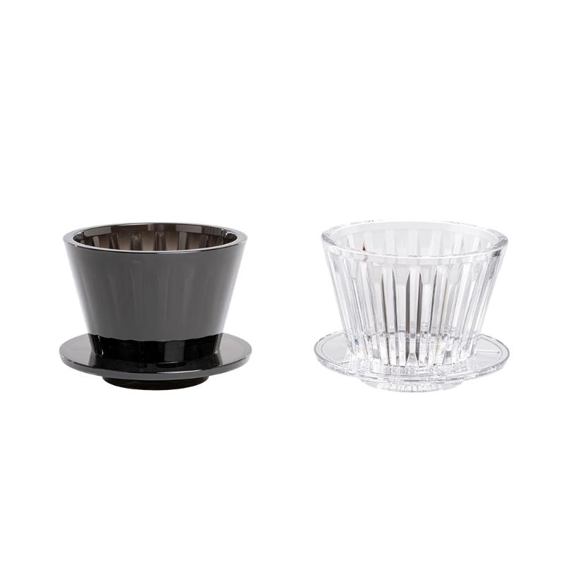 Coffee Filter Cup Dripper Manual Pour Over Coffee Filter Plastic Espresso Tools