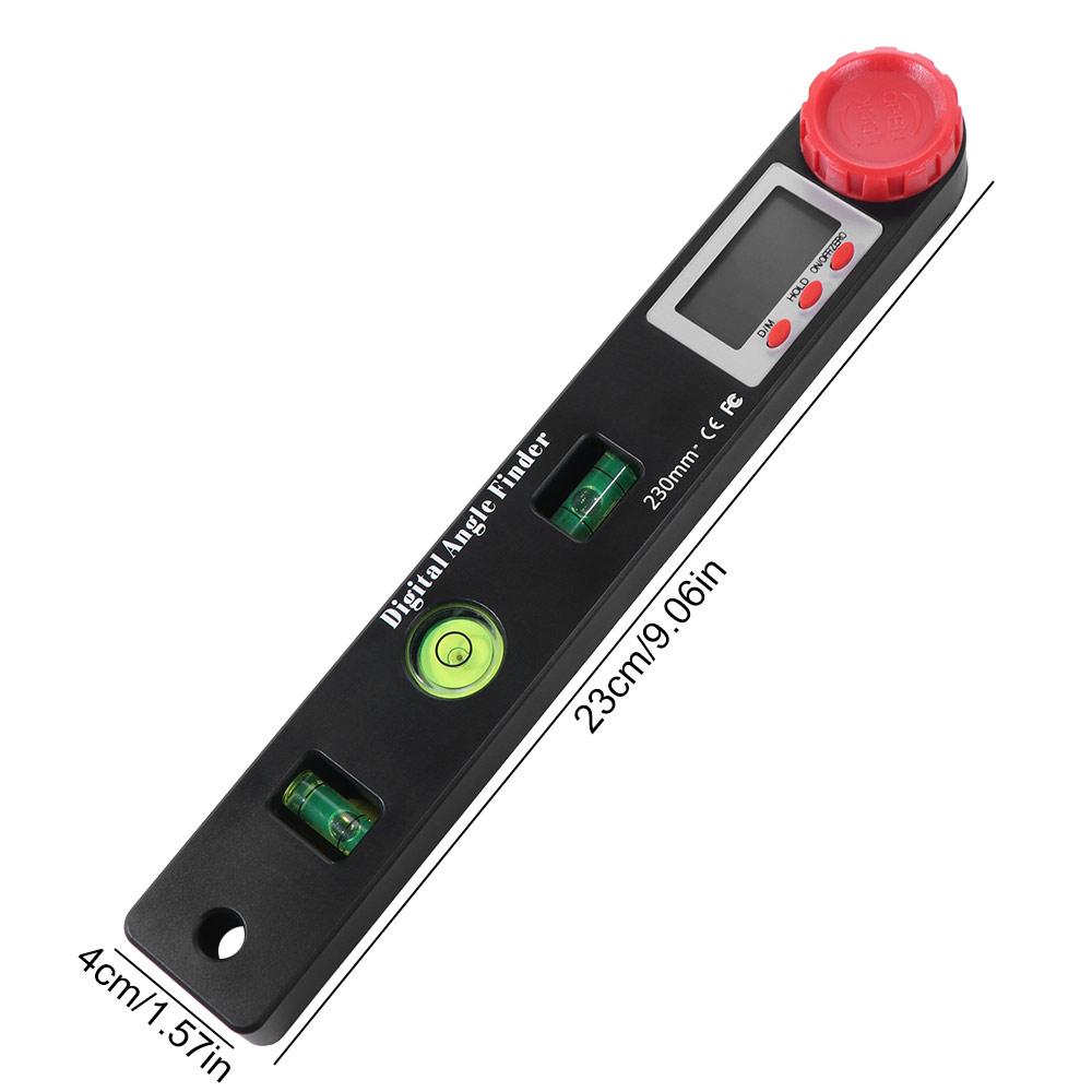230mm Digital Protractor Digital Display Measuring Angle Ruler  Digital Instrument