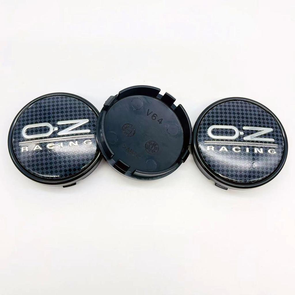 4pcs Car Wheel Center Hub Caps 64mm For OZ Racing Alloy Auto Wheel Rim Center Hub Cap 56mm OZ Badge sticker Styling accessories