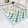 Modern Simple Chessboard Living Room Rugs Flower Girl Carpets Home Decoration Bedroom Carpet Large Area Carpets For Living Room