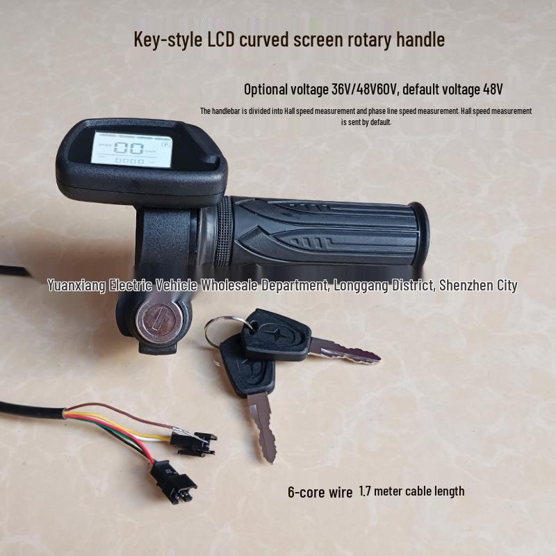 Electric Scooter Speed Governor with Dashboard and Twist Grip 48V