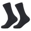 1 Pair Waterproof Socks Elastic Breathable Mid-Tube Soft Socks Foot Protection Windproof