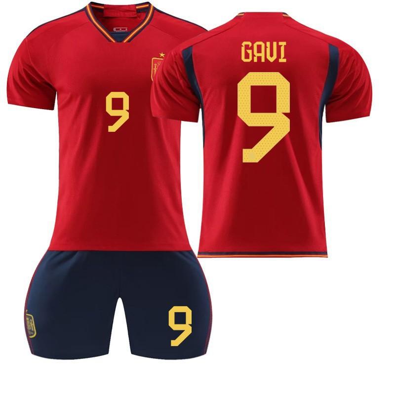 2022-2023 Spain Home Jersey No.9 XXL