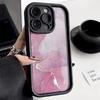 Soft Silicone Brown Marble Case, Suitable for iPhone17 16 15 14 13Pro Max 12 11, Luxury Gold Foil Shockproof Protective Cover
