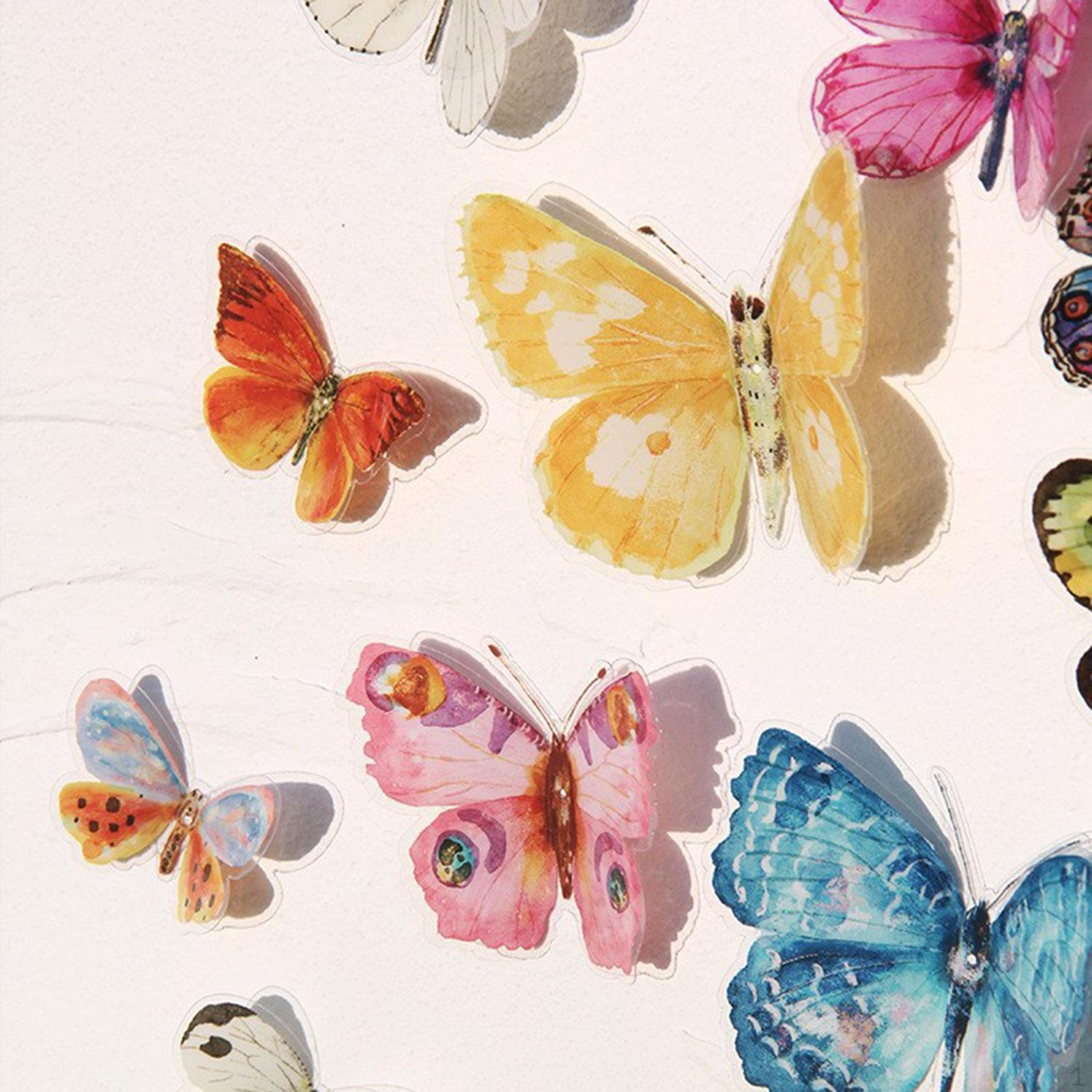 

24Pcs Butterfly Wall Decors Party Decorations Decorative Premium PVC Durability Home Decor 3D