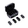 Magnetic Button Wireless Lavalier Microphone, Portable Noise Reduction Mic for Phone Live Vlog Interview Outdoor Recording