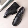 Foreign trade leather shoes men's summer hollow breathable large size men's shoes cowhide business dress hole cool leather shoes men's leather shoes