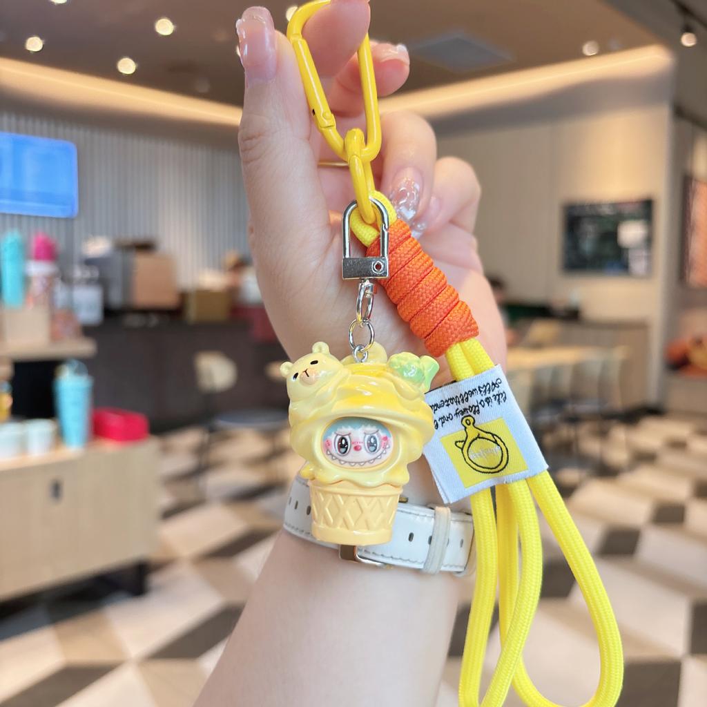 Resin Cone, Buck Tooth, Rag Cloth, Cute Key Chain, Doll, Bag Pendant, Mobile Phone Small Hanging Chain.