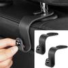 VRT4  2/4Pcs For MINI Cooper S JCW WORKS R55 R56 F55 F56 R57 R58 R59 R50 R60 Car Multi-functional Seat Back Hooks Hangers Accessories
