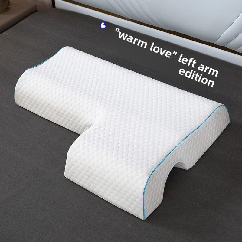 Couple Pillow Non Pressure Arm Memory Foam Pillow for Sleeping Support Cervical Spine Care Single Double Student Travel