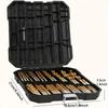 99Pcs Titanium Drill Bit Set High-Speed Steel Drill Bits for Steel Plate Wood Plastic Metal Copper Alloy Woodworking Hole Opener