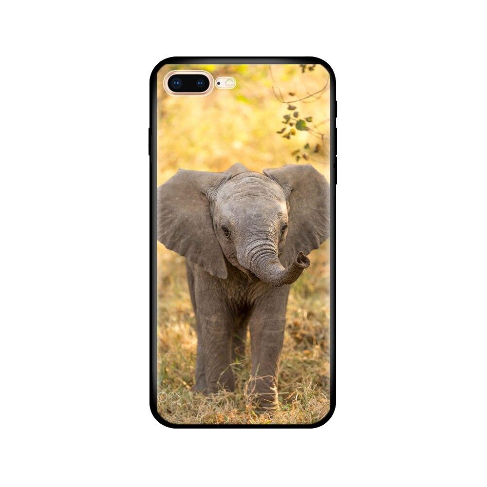 For Iphone 7 8 Case Silicon Soft Tpu Shell Cover For Apple iPhone 7 8 Plus Bag Funda Coque Etui Bumper Paiting Black Tpu Case