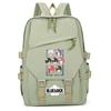 College Style Junior High School Student Backpack Animation Peripheral Printing Ridge Protection Student Schoolbag