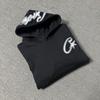 Corteiz Alcatraz C-Star Besticktes Hoodie und Fleece Jogginghosen Set