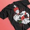 Anime Hunter X Hunter Hisoka Graphic Black Tshirt All Size