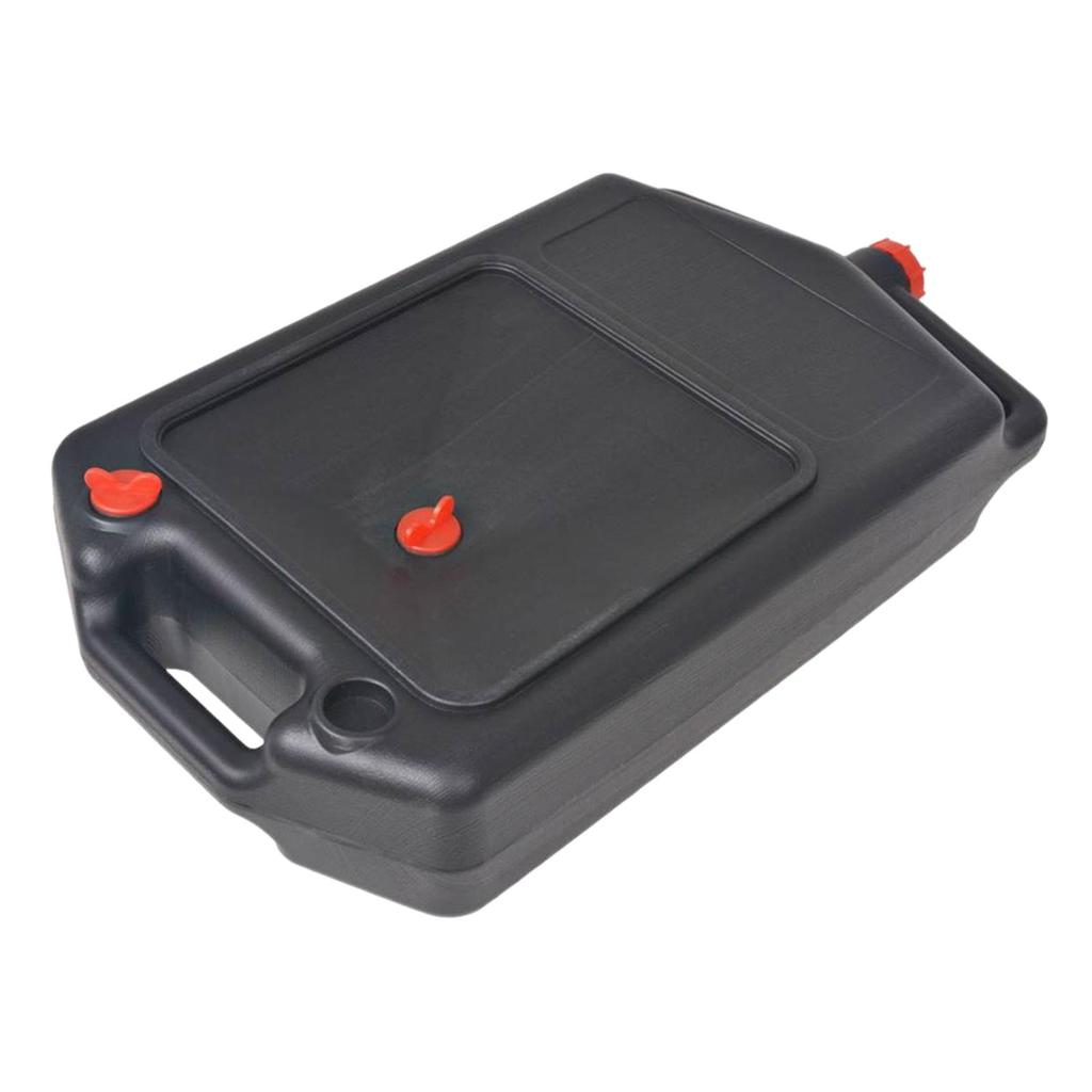 Oil Change Drain Pan Oil Catch Pan with Handle All Purpose Heavy Duty Oil Fuel Coolant Can for Motorcycle Car Boat