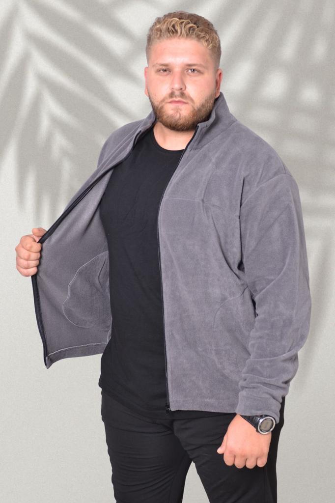 Men's Plus Size Plus Size Coat Plus Size Winter Fleece Coat