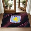 Aston Villa Football Design Crystal Velvet Rug Soft Decorative Mat for Bedroom Entrance