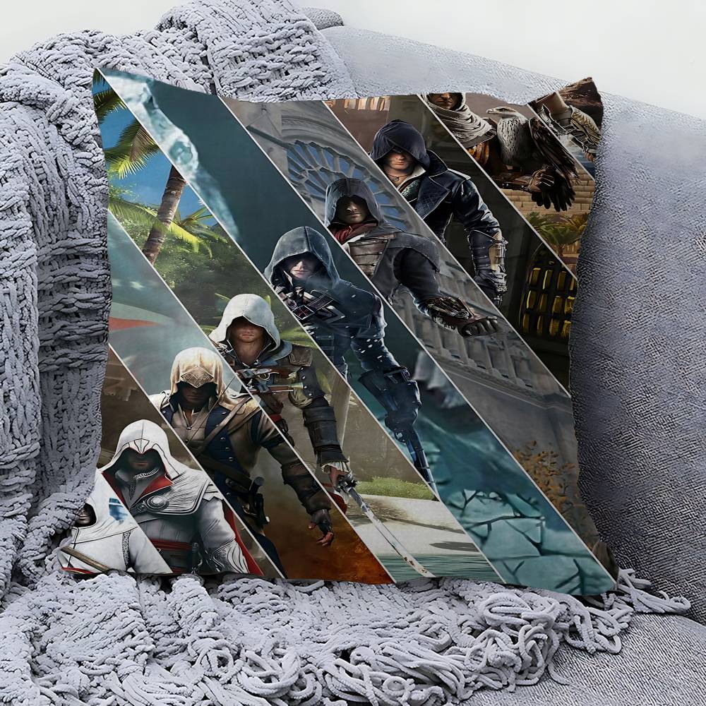 AAssassins Creed Game Pillow Anime Pillow Sofa Bed Head Pillow Cover Cushion Cover x cm Fashion