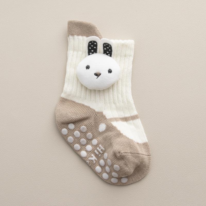 

Children s Non Slip Socks For Girls Boys Cotton Boneless Fashion Kids Floor Socks Spring Autumn Baby Toddler Cartoon Sock L хакі