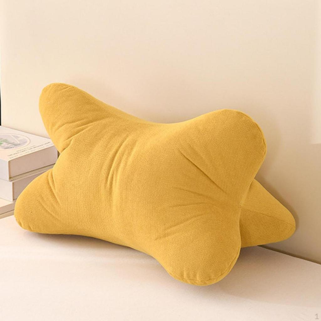 Back Support Pillow Cushion Ergonomic Comfortable Compact Backrest Neck for