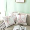 45X45Cm Pink Letter Cushion Pillowcase Decorative Sofa 40X40Cm Pillow Cases Autumn Decoration