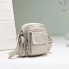 Borsa Quadrata Piccola Borsa a Spalla da Donna Borsa a Tracolla in Nylon Idrorepellente