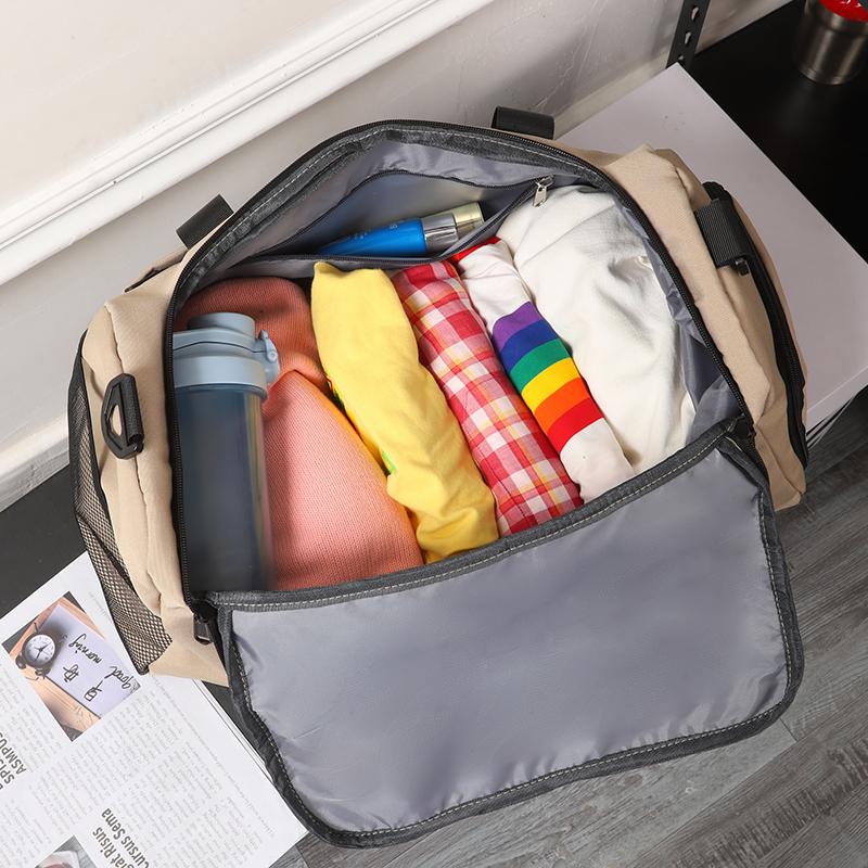 Fitness Bag Women's Water-Repellent Independent Shoe Swimming Training Bag Crossbody Short-Distance Travel Bag for Men