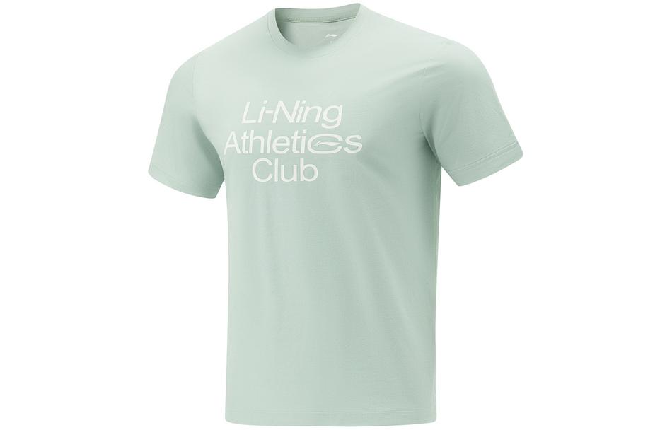Li Ning T Shirt Men s Light Cyan Green ATSU591-7 S