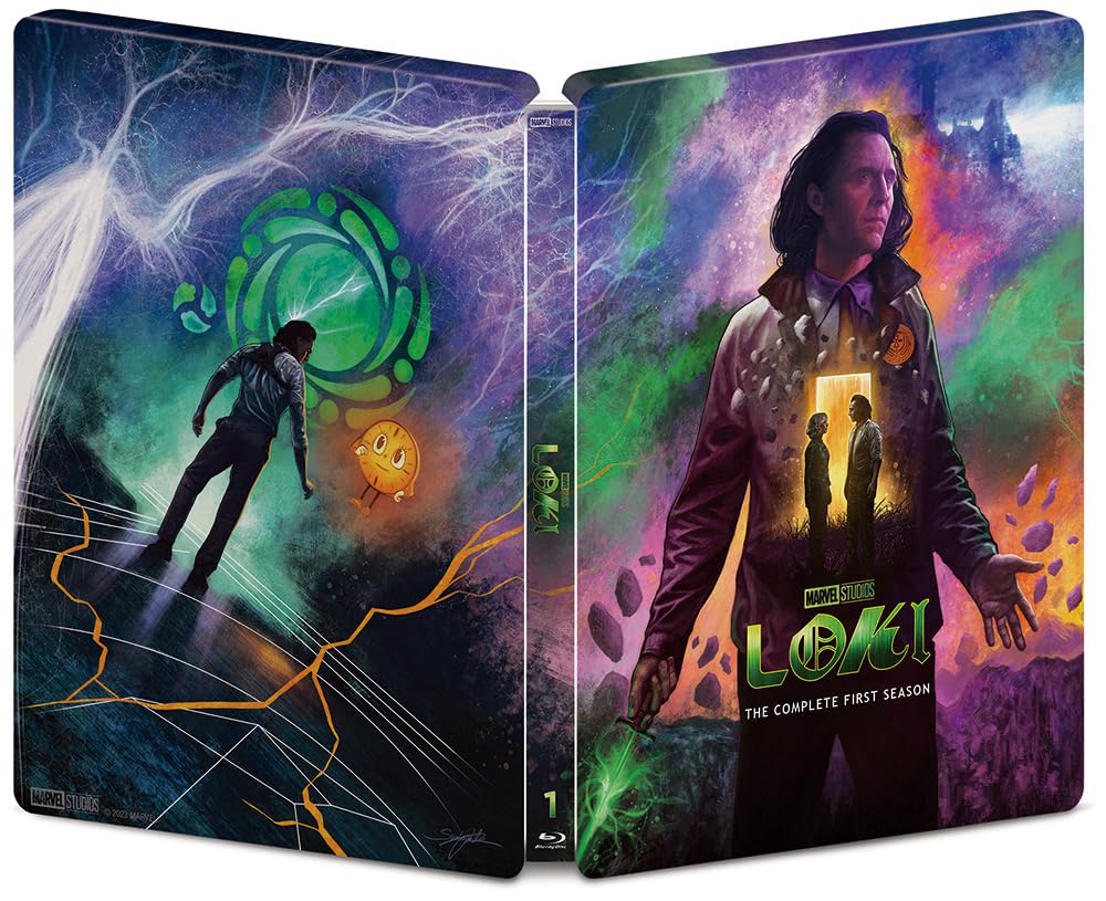 Loki Season 1 Edition Steelbook Blu-ray Collector's [Blu-ray]