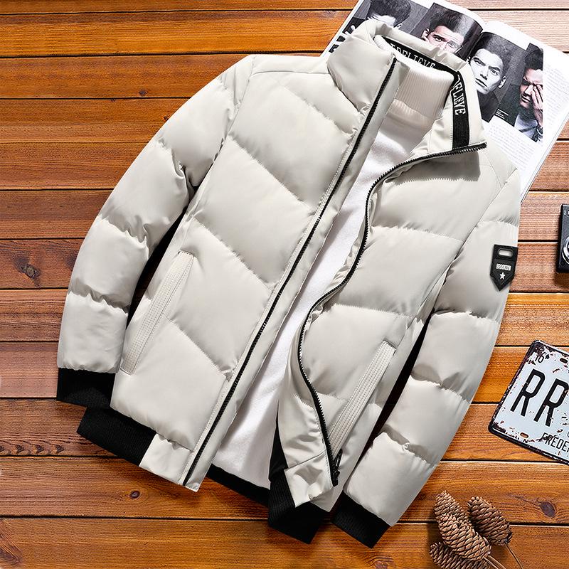 Men's 2025 Trendy Thick Winter Cotton Jacket - Warm, Casual, Plus Size