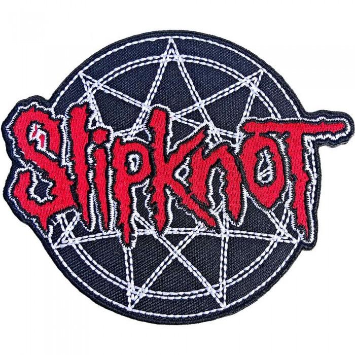 Slipknot Logo Přes Nonogram Tkané železo Na Záplatě