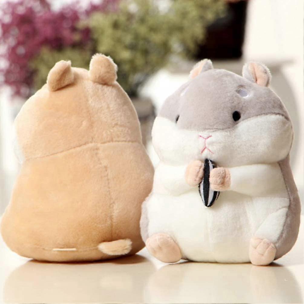 2026 Plush Hamster Toy Cute Stuffed Animal Toy Plush Doll for Kids Adults Birthday, Valentine,, Brown 23cm
