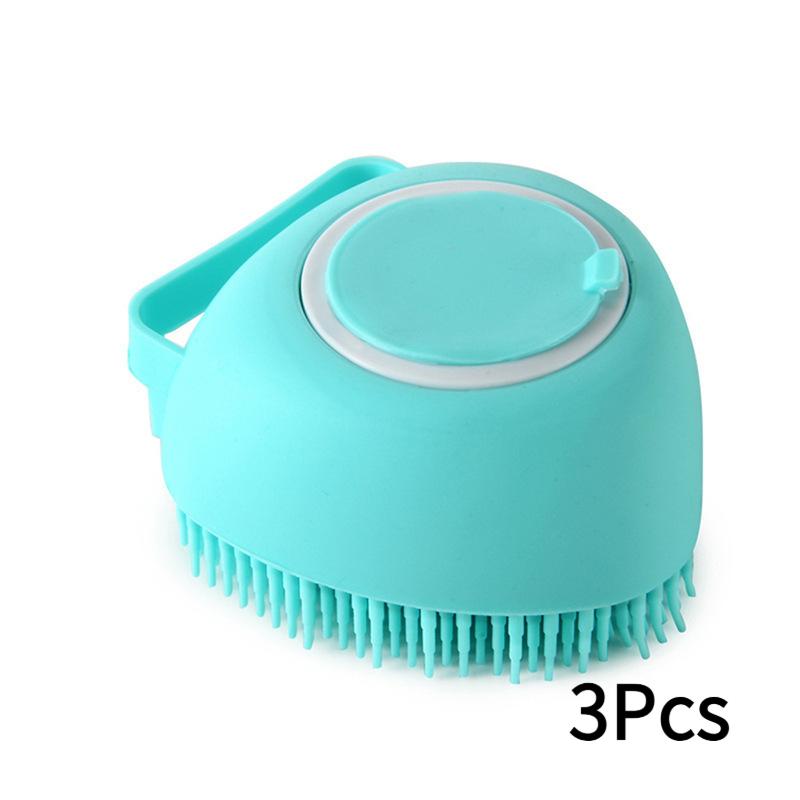 Pet Shower Brush Dog Massage Brush Pet Massage Gloves Cat Petting Hair Removal Brush Pet Supplies Miracle Baby Sponge