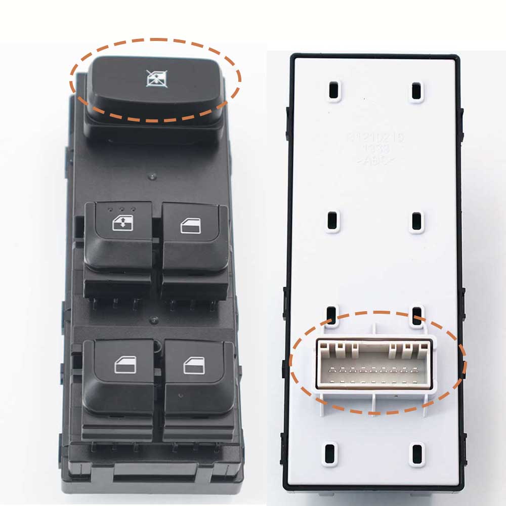93570-H8000 for KIA RIO 2018 2019 2010 2011 2022 KIA STONIC Driver Power Window Switch car door closers Interior Spare Parts