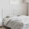 VidaXL White Metal Headboard 120 Cm 355347