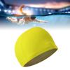 Swimming Cap High Elasticity Thick Bathing Cap Polyester Swimming Hats for Women Men