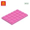 Non-Toxic 31Pcs/Lot 3032 4X6 Basic Plate Board Building Blocks Moc Parts Compatible With Bricks Educational Children'S Toys Gift Box