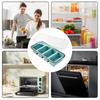 Silicone Freezer Trays with Lid Heat Resistant Easy Release Soup Freezer Containers for Sauce Broth Rice Liquid Leftover Butter