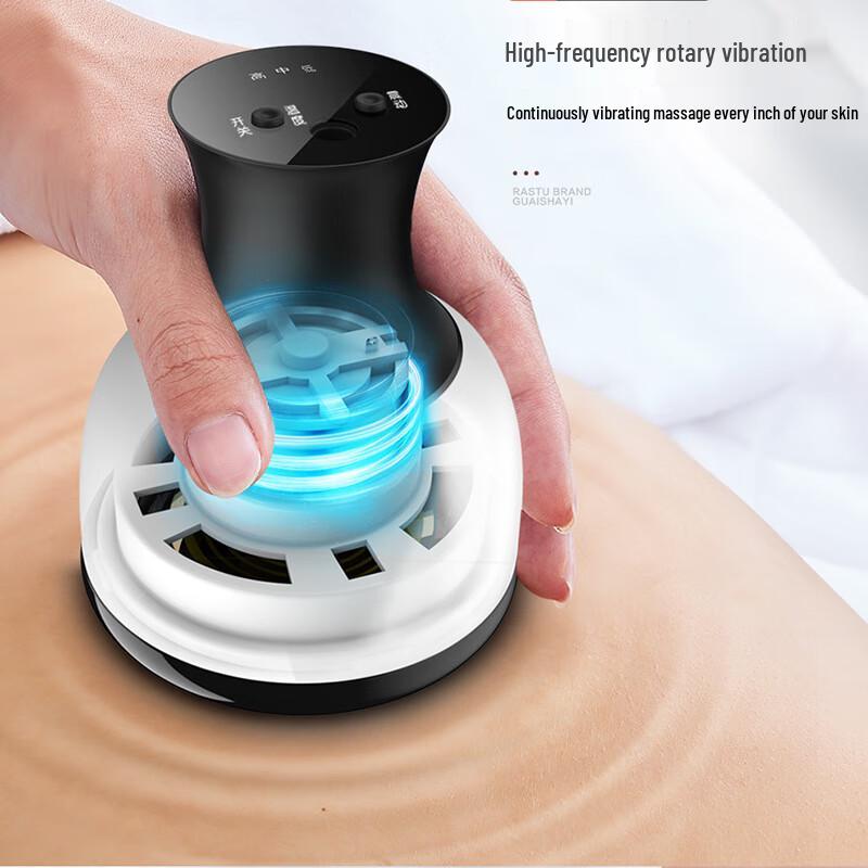 Portable Rechargeable Bianstone Warm Moxibustion Massager CN plug (adapter included)