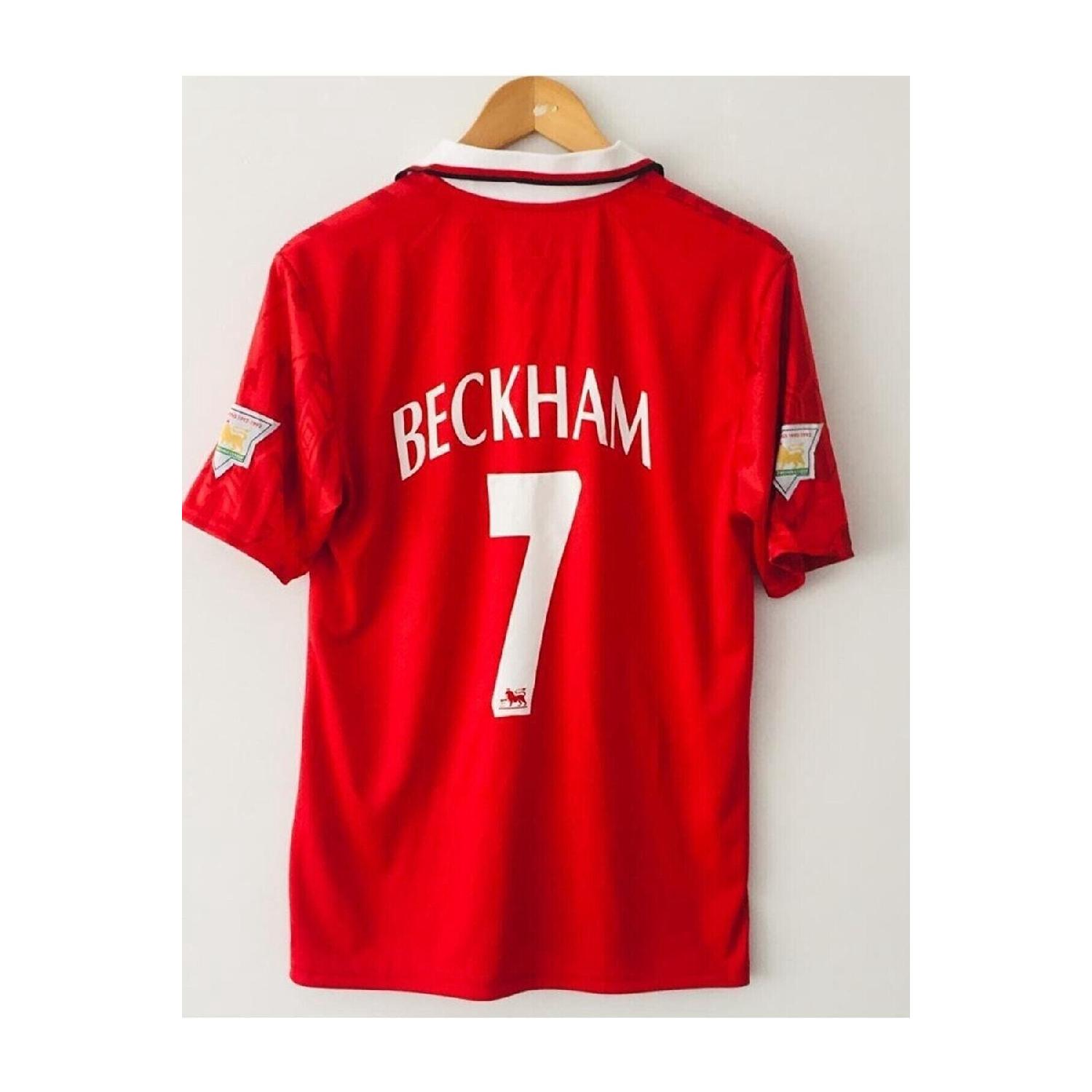 

Манчестер Юнайтед 92/93 Дэвид Бекхэм Ностальгия Джерси