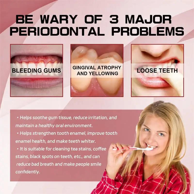 Dentifrice probiotique SP-10 Blanchiment des dents Élimine la plaque dentaire Taches Blanchiment des dents Hygiène bucco-dentaire Propre Haleine fraîche Produit de soin des dents