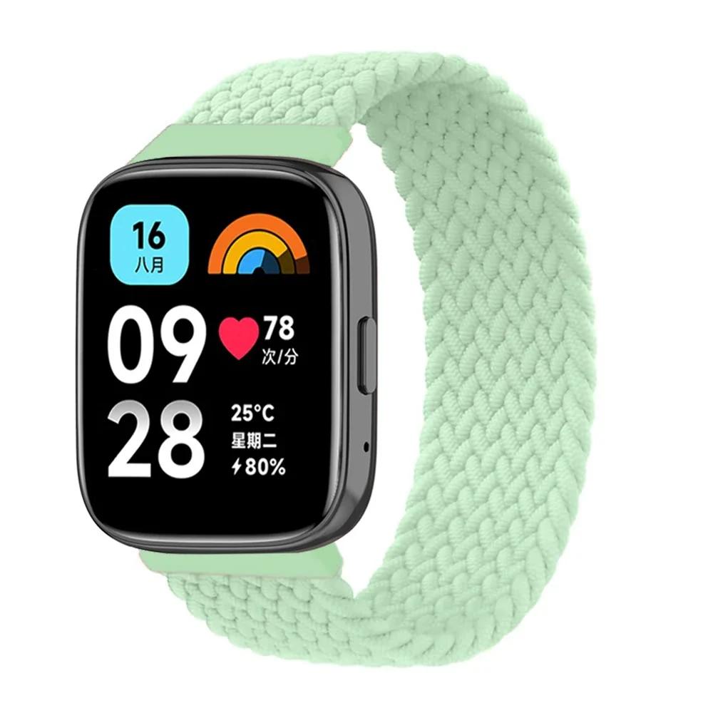 22mm Nylon-Armband für Redmi Watch 3/5 Active Band Elastisches Ersatzarmband für Redmi Watch 3/5 Lite Armband Correas