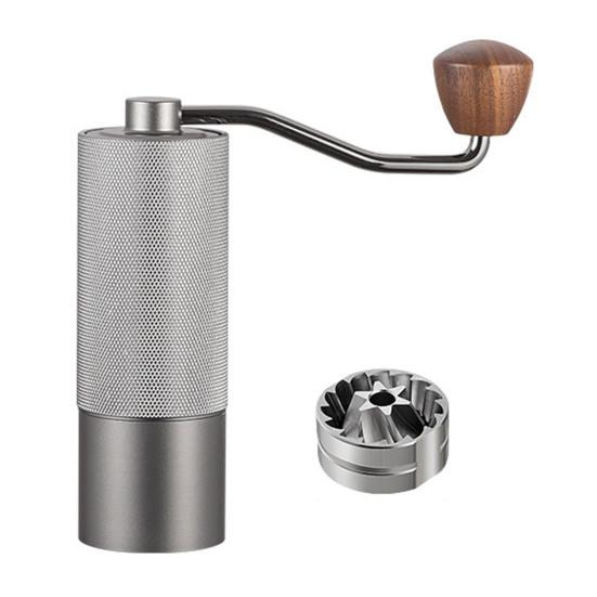 Buy Coffee Hand Grinder Food Grade Even Grinding Stable Structure Coffee Hand Grinder Portable
